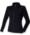 SK28 SF Clothing Ladies Micro Fleece Jacket Black colour image